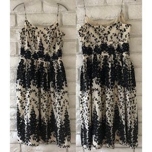 Ann Taylor Floral Silk Dress Sz 4